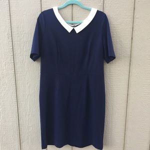 *Price Drop* Vintage Style Navy Dress